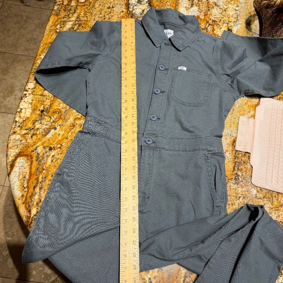 NWOT Lee coveralls size S grey - Picture 13 of 13
